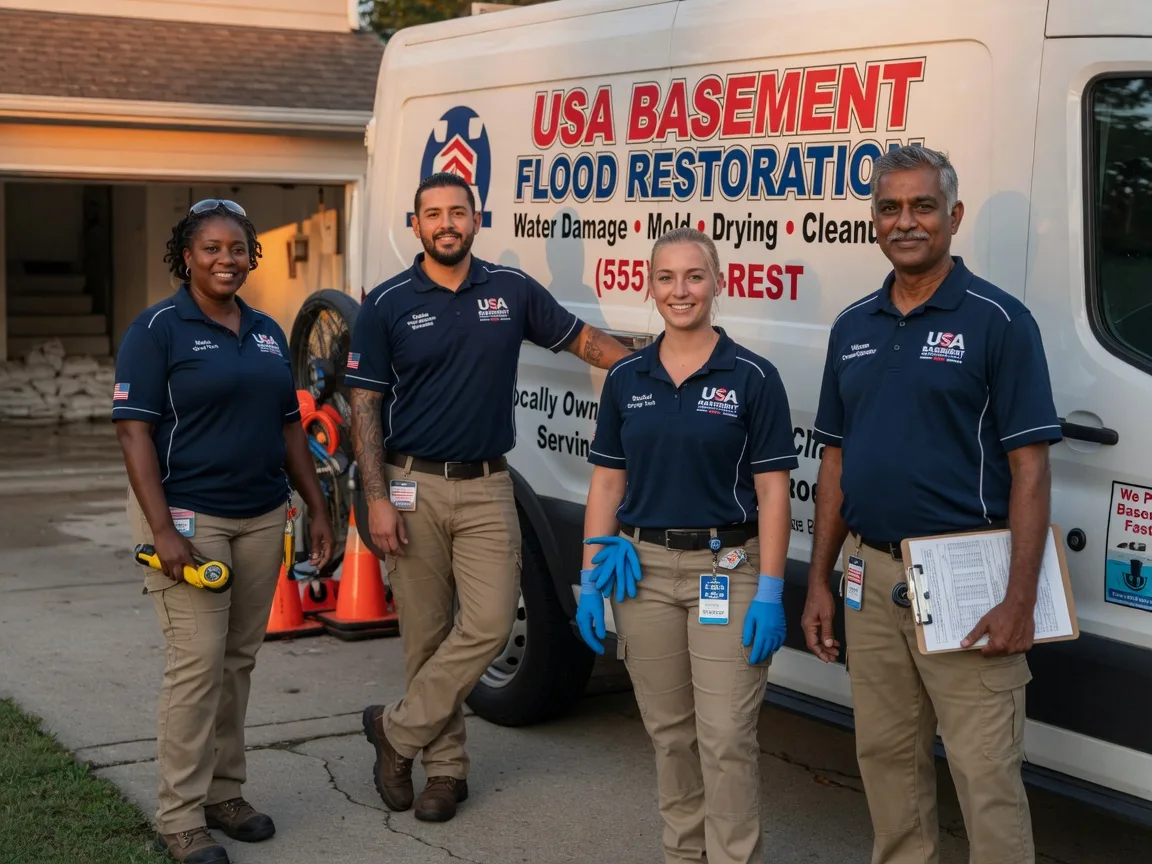 Basement Flood Cleanup company in Denbo, PA