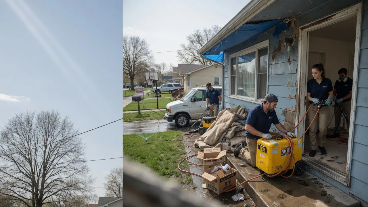 Basement Flood Cleanup in Denbo, PA near me